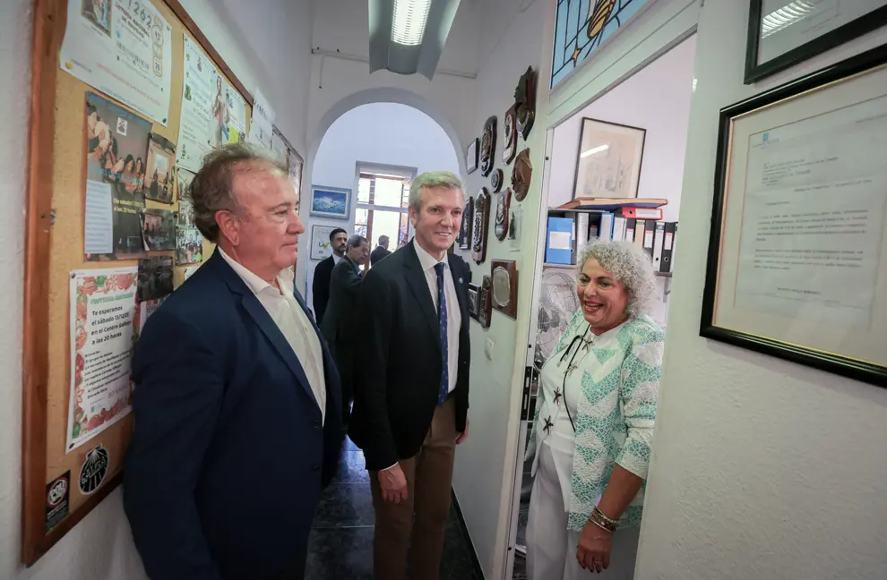 O titular do Goberno auton&oacute;mico, Alfonso Rueda, visita o Centro Galego de Santa Cruz de Tenerife, 21/05/26.