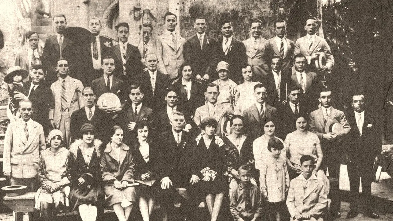 CCG-Grupo socios Hijos Lorenzana 1928