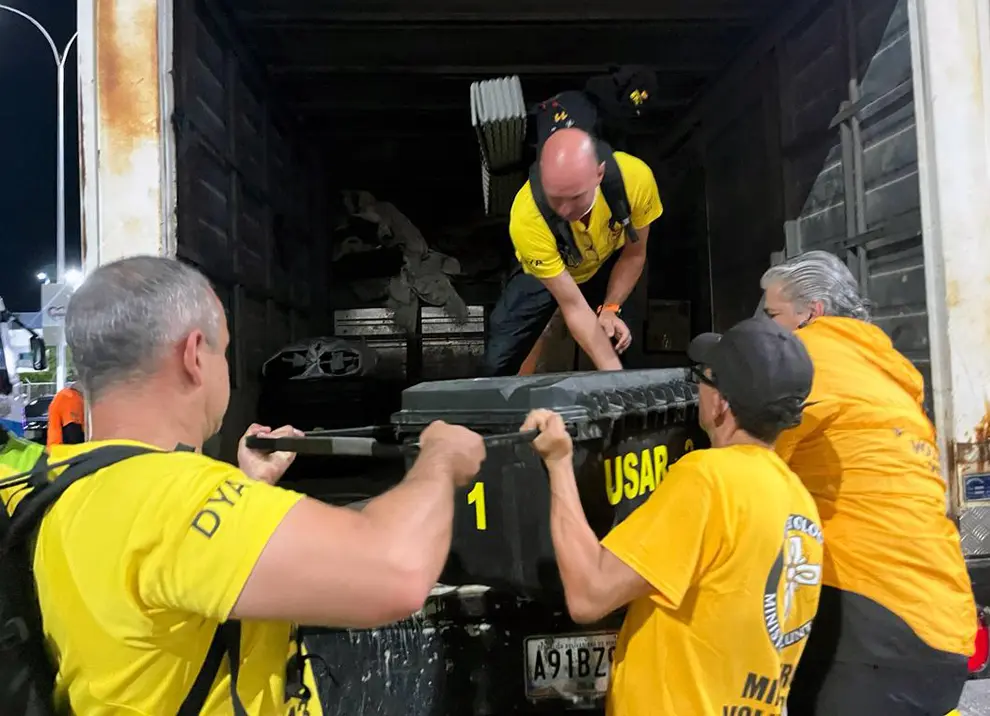 Venezuela-Cajas brigada Usar 2