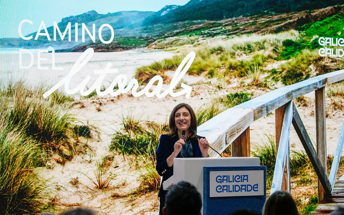 Angeles Vazquez presentou o Camiño do Litoral na última edición de FITUR en Madrid copia