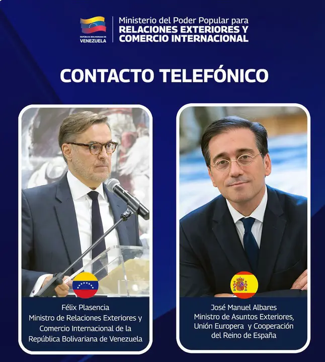 Contacto ministros Venezuela y España 2