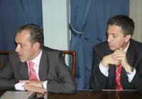  Agustín Torres, durante su intervención en el Centro Galicia.