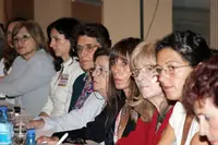  Algunas de las asistentes a las jornadas.