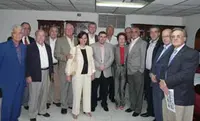 Rueda, Ruiz Rivas y parte de la Ejecutiva del PP en Venezuela.