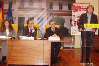 Una de las intervenciones en el acto el Día del Migrante.