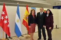 Algunos de los asistentes a este primer aniversario. 
