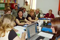  Un momento de la asamblea general celebrada en Madrid la semana pasada.