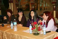 Magui Belloti, Elisabeth Contreras, Liliana Hendel y Claudia Perugino.