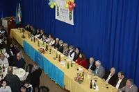 La mesa presidencia reunió a las autoridades y representantes de la institución.