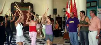 Danzas folclóricas fueron ensayadas por bailarinas de ‘Bajo Duero’ y la Colonia Zamorana. 