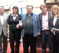 De la Cera, Ana Rivas, Ramón Enrique Vidal, Balmori y Marina Elsa Díaz.