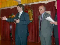 Alfonso Fernández Mañueco, en la apertura de los actos. 