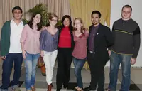  La directora general, junto a jóvenes españoles en el acto desarrollado en la HGV la tarde del sábado 27.