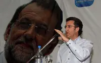  El presidente del PPdeG, durante su intervención.
