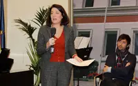  Un momento de la intervención de Anna Terrón.