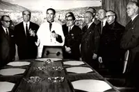  Inauguración de una anterior sede de la Cámara, en 1968.