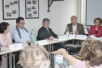  Sánchez Otero, durante la presentación del taller. 