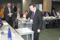 Votando Federación de Sociedades Españolas en Argentina