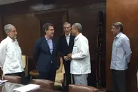 Feijoo-Viceministro primeiro e ministro interino do Mincex