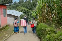 Camino a visita domiciliar 3