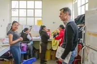 Visita en distrito 5