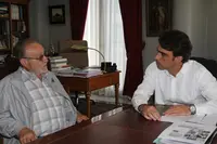 Reunión Francisco Lores en Diputación