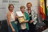 Galardón 2019 en la modalidad de la mujer. Conchín Marco.