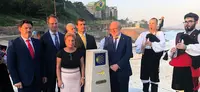 Inauguración Mojon Camino 5