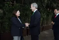 O presidente da Xunta de Galicia, Alfonso Rueda, mantén un almorzo de traballo con institucións e empresas españolas e brasileñas. Restaurante Rubaiyat Faria Lima (São Paulo, Brasil), 21/11/24.