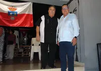 Izquierda Orlando Gonzalez Presidente Cantabros Camaguey y Vice Cónsul Honorario Omar Sastre