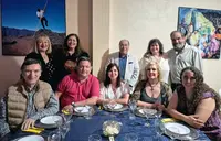 Dirigentes de la colectividad