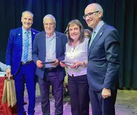 Reconocimientos a directivos y socios