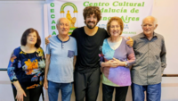 Miembros de CD saludan al maestro