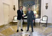 Con el embajador