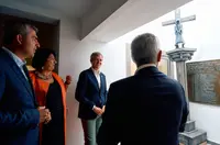 O presidente da Xunta, Alfonso Rueda, visita a asociaci&oacute;n Casa de Galicia de Las Palmas de Gran Canaria. Casa de Galicia (Las Palmas), 22/05/26.