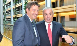 Pachi Vázquez y javier Moreno.