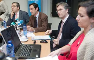 javier aguilera participa nun encontro de traballo cos clusters galegos
foto: Ana varela