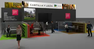 Fitur.Espacio comercial CyL en Pabellón 8