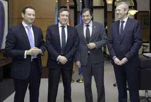 2014_01_17 Reunion presidente consejeros Galicia y CYL 1