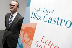 xesus vazquez presenta en rp a programacion das letras galegas 2014
foto: ana varela