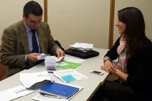 Miriam Herrero y Ricardo Cortés