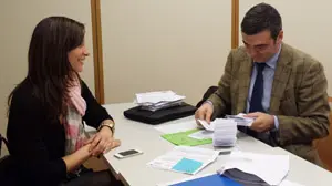Miriam Herrero y Ricardo Cortés