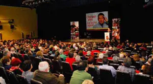 HOMENAJE HUGO CHÁVEZ MADRID 2014 1