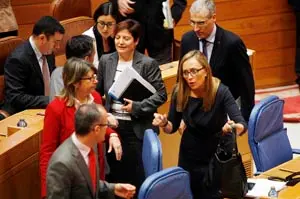 Pleno del parlamento.