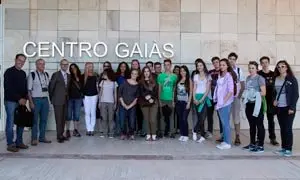 O conselleiro de Cultura, Educación e Ordenación Universitaria, Xesús Vázquez Abad, reunirase con alumnado alemán descendentes de emigrantes españois. Na sala seminario do Museo Centro Gaiás, na Cidade da Cultura de Galicia (Monte Gaiás s/n).
foto xoán crespo
09/07/14