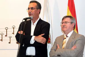 Montesinos y Jiménez, en la presentación