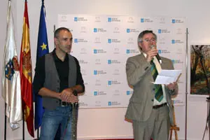 Rúa y Jiménez en la presentación