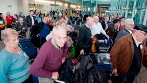 Chegada dos participantes do programa reencontros
foto: ana varela