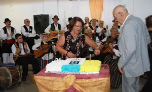 Torta aniversario Asoc Canaria