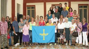 Colectividad astur en la Casa de la Cultura de Guantanamo,antiguo Casino español.